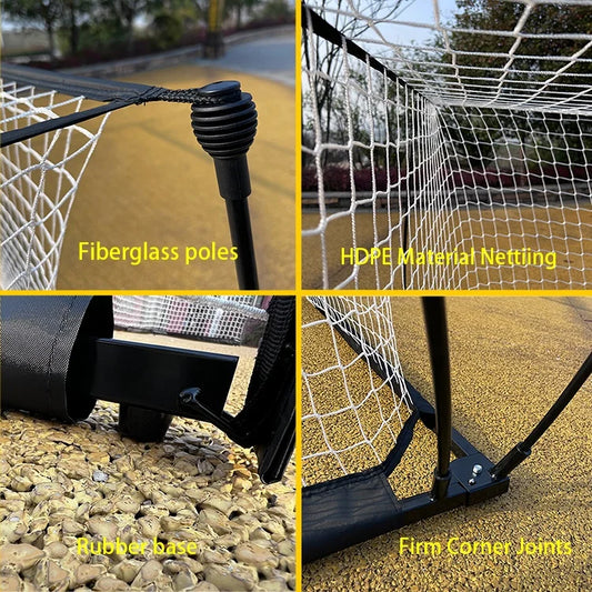 Folding Soccer Practice Goal
