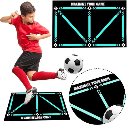 Football Dribble Training Mat