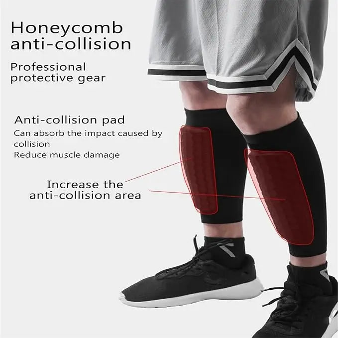 Compression Shin Guard Sleeves