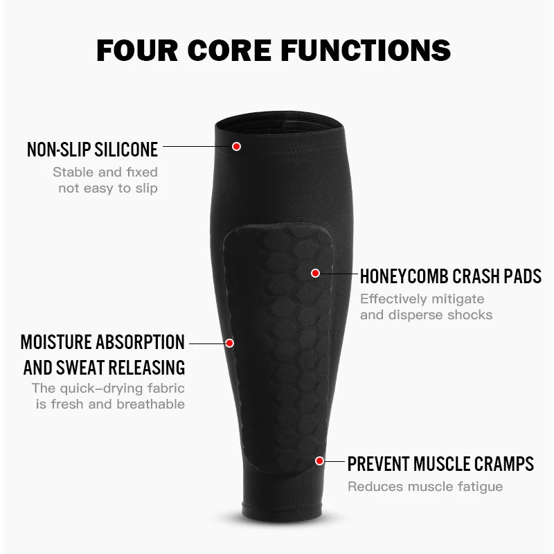 Foam Shin Guard Socks