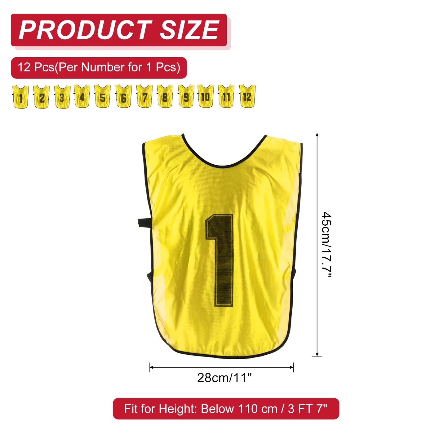 Soccer Training Bibs Set