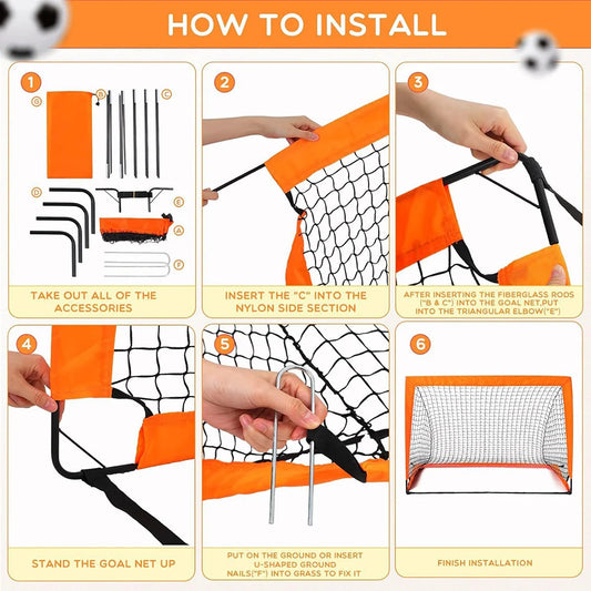 Pop Up Soccer Goal Net