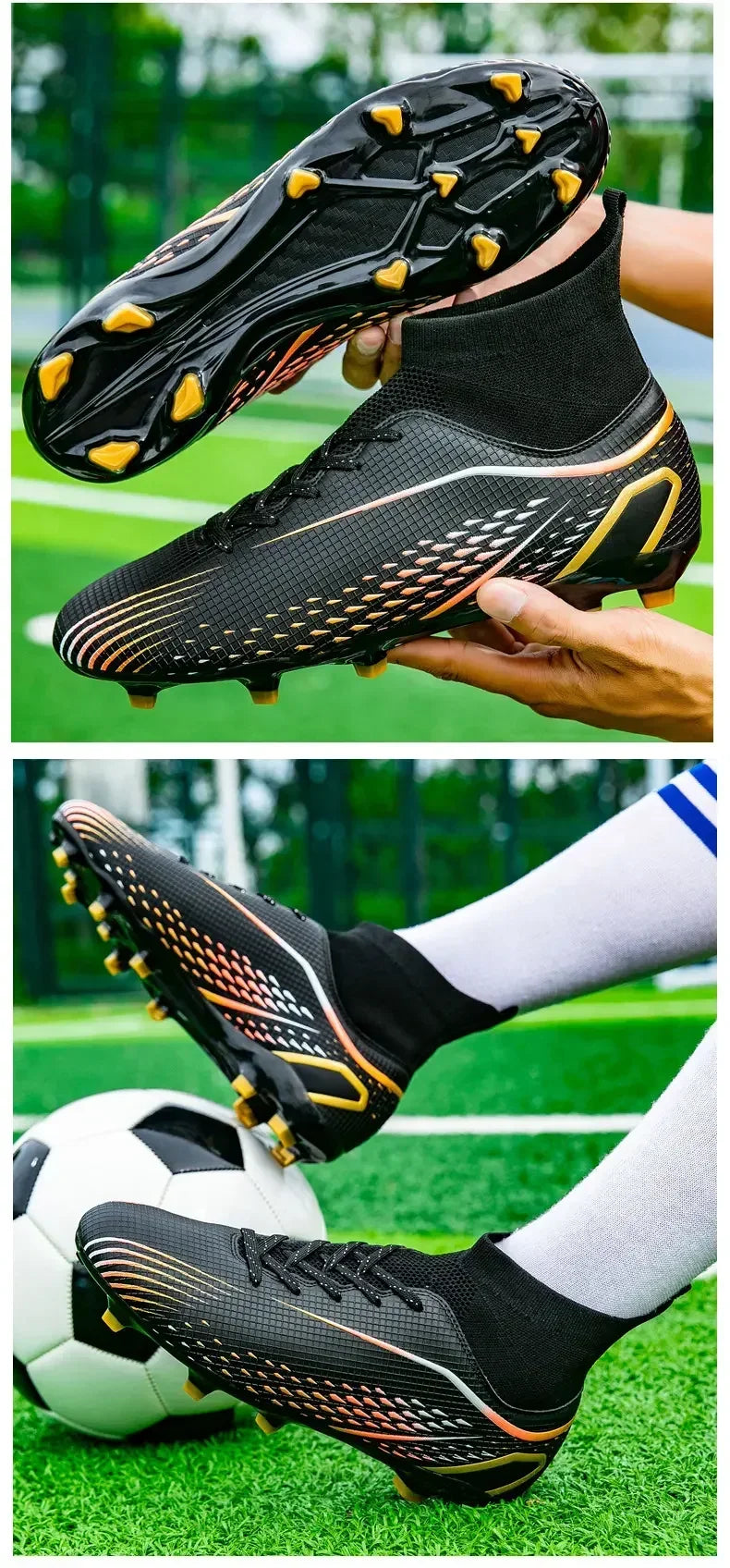 High Ankle Soccer Cleats