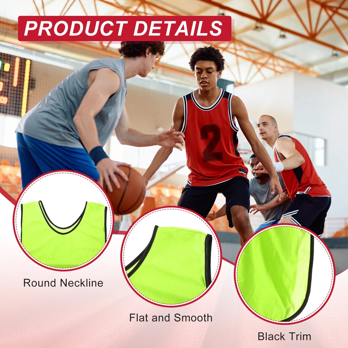 Soccer Training Bibs Set