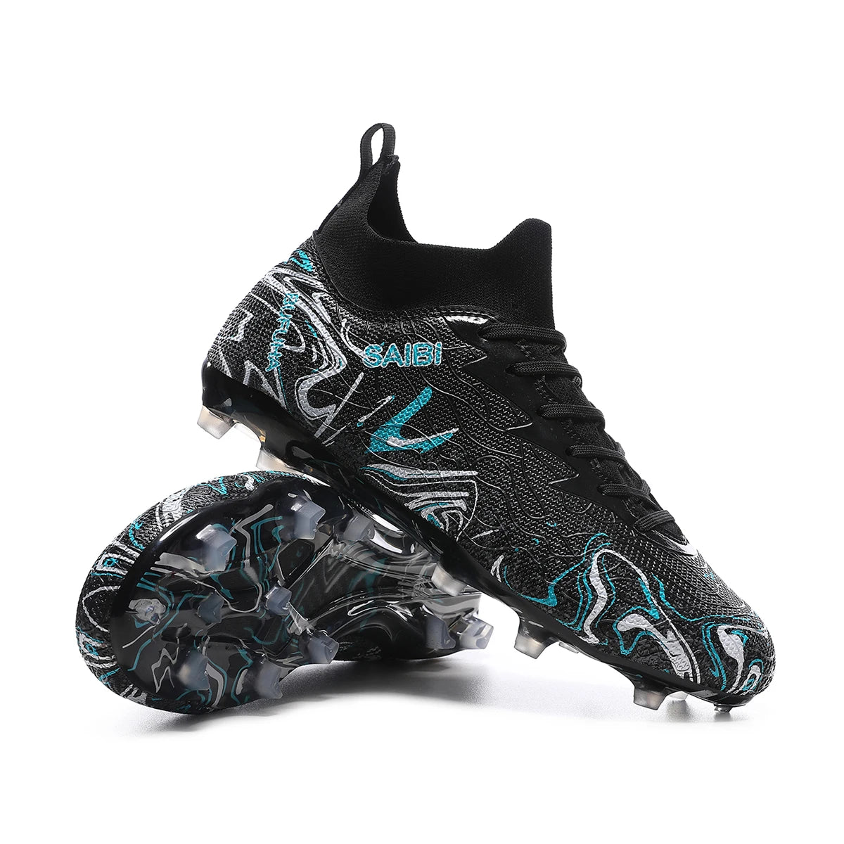 High Top Soccer Boots