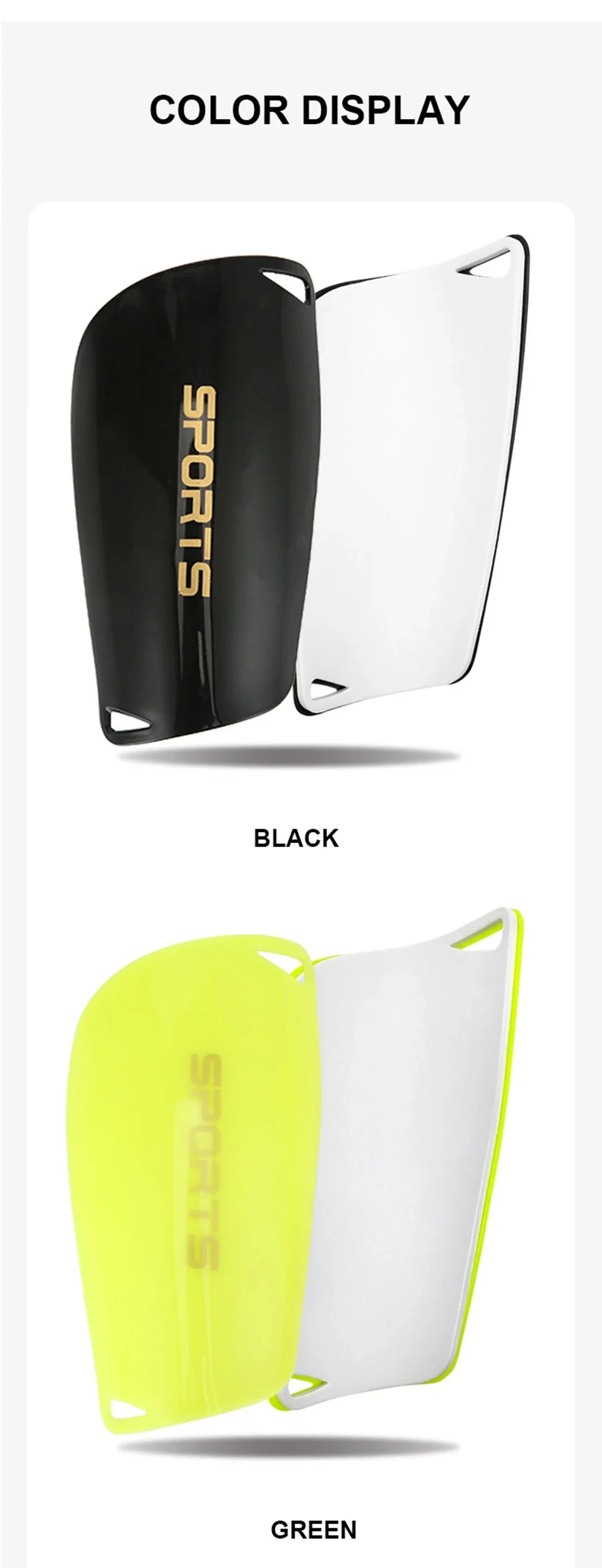 Lightweight Soccer Shin Guards