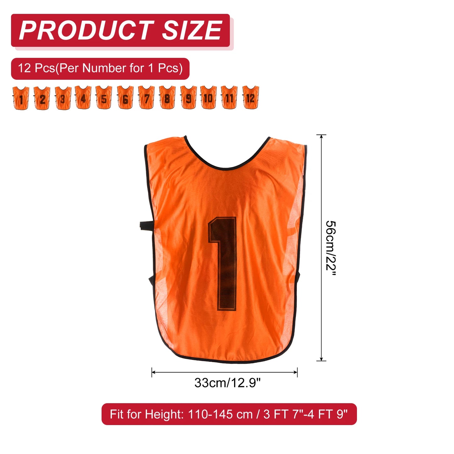 Soccer Training Bibs Set