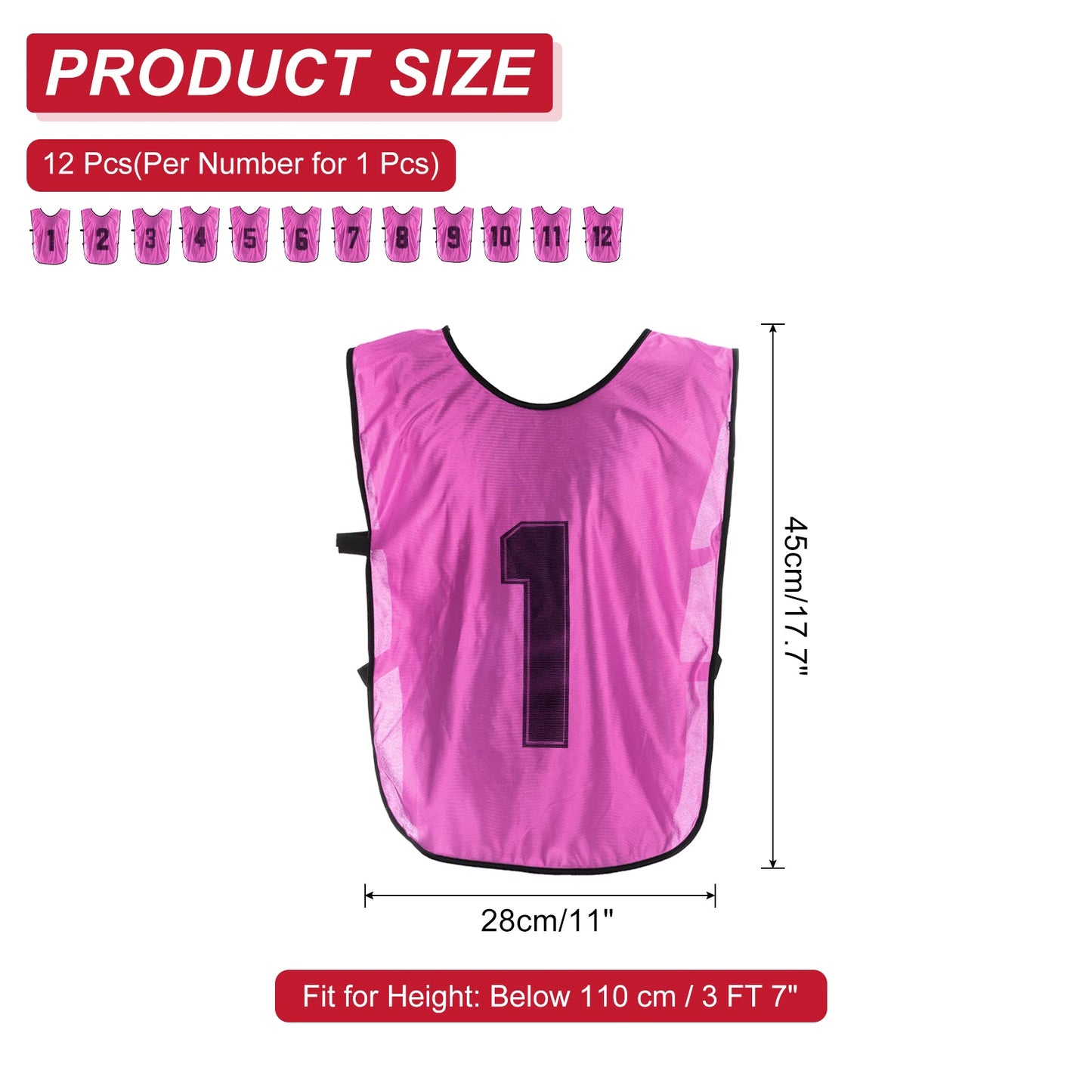 Soccer Training Bibs Set