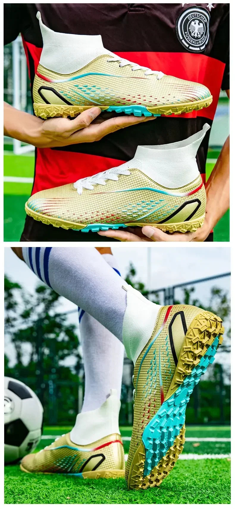 High Ankle Soccer Cleats