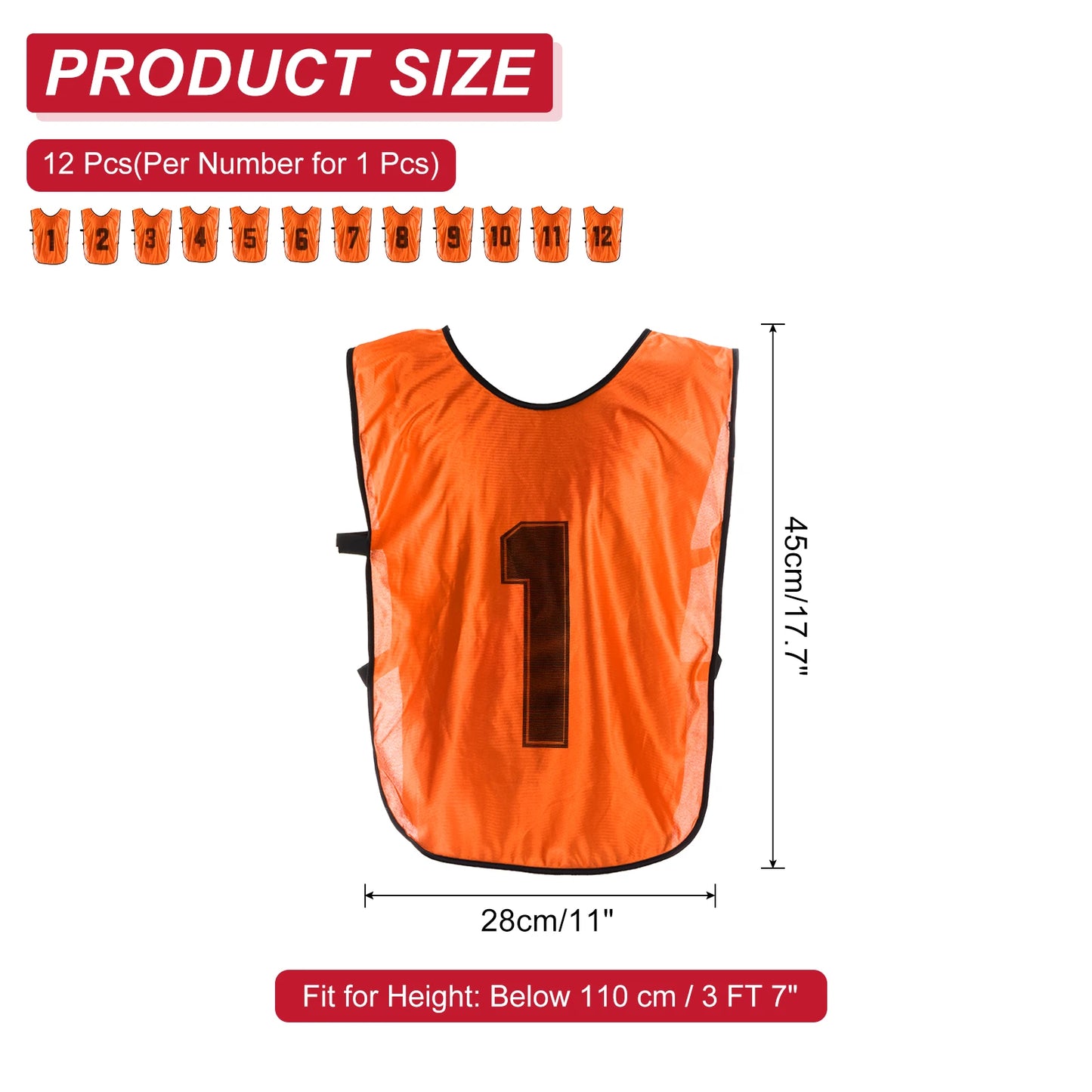 Soccer Training Bibs Set