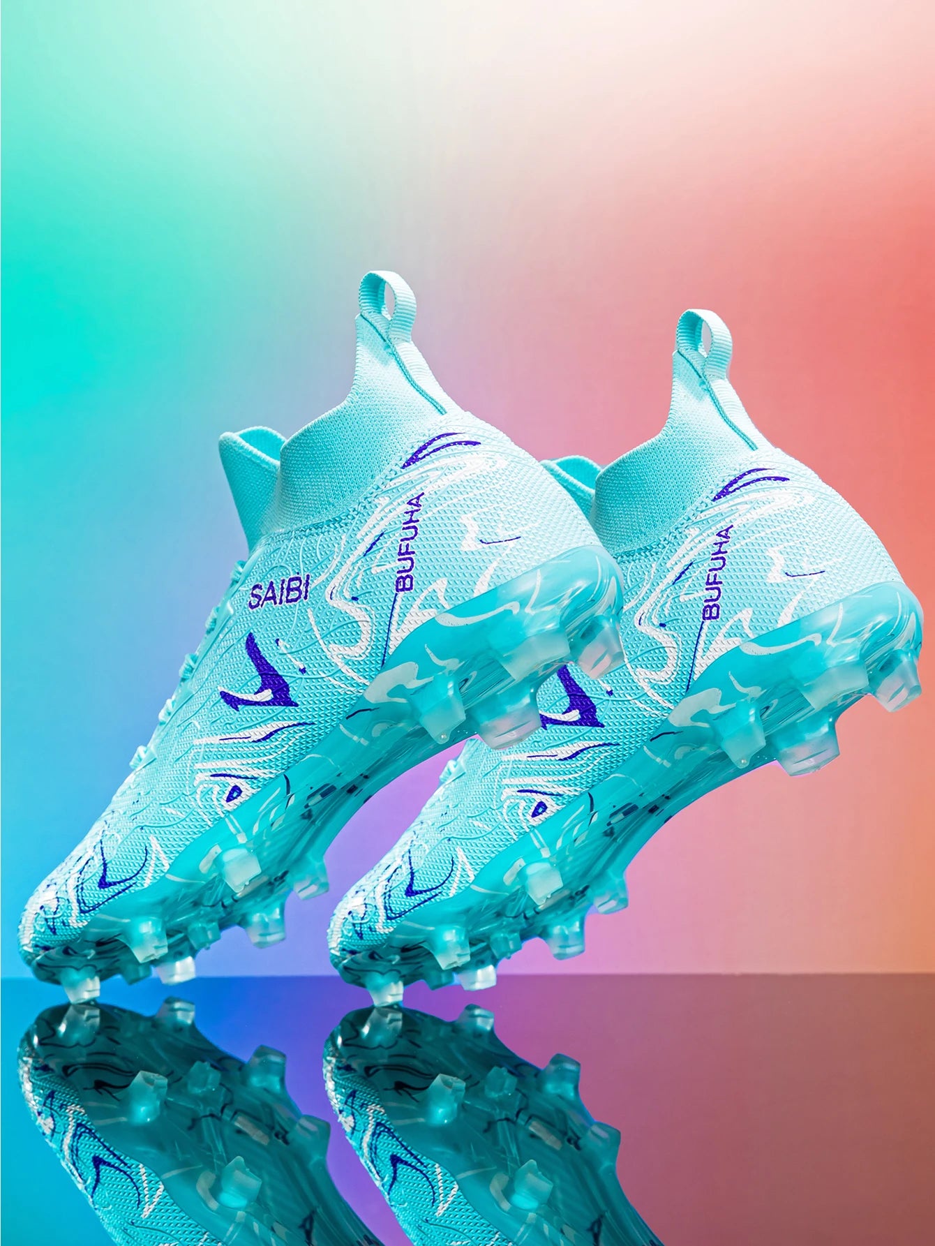High Top Soccer Boots