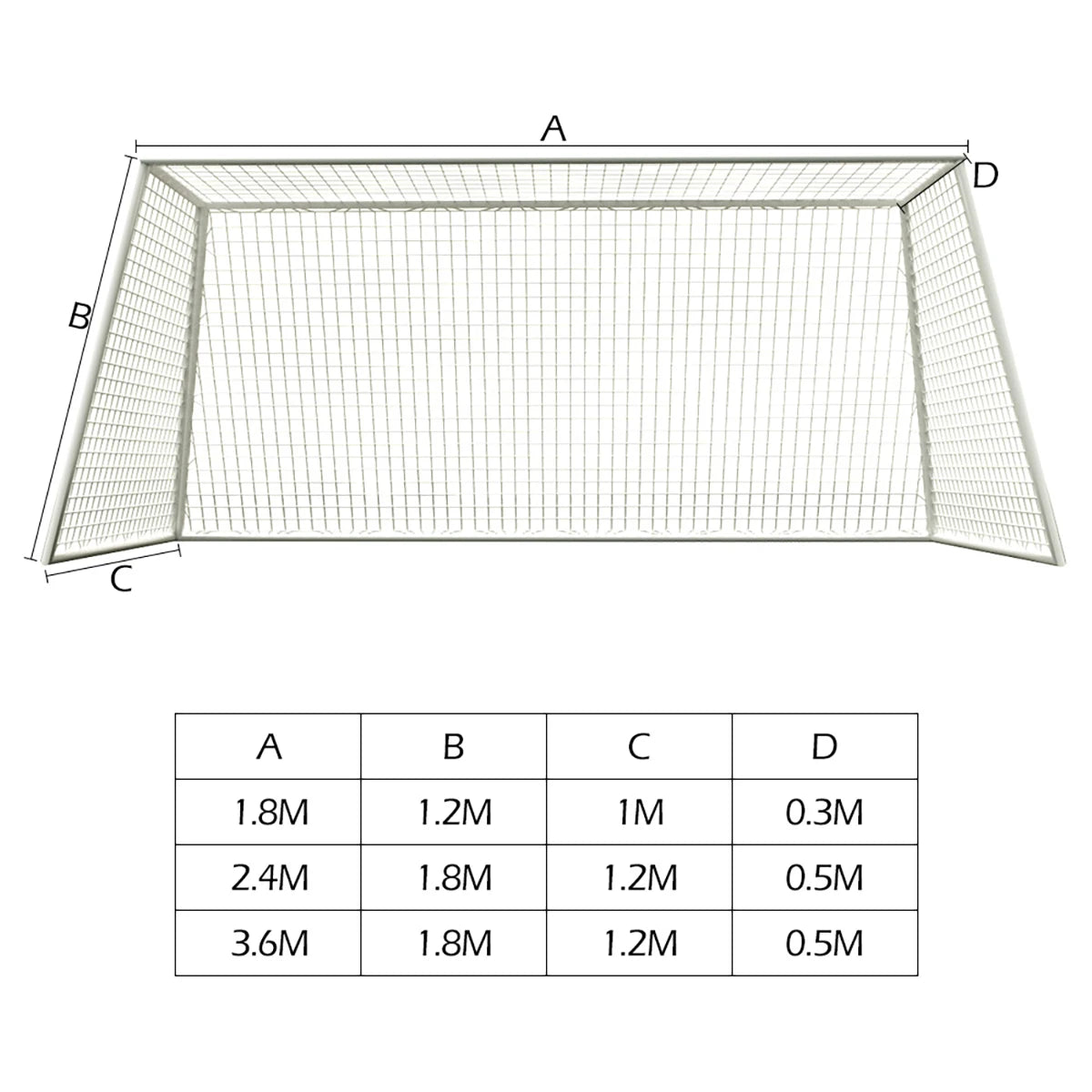 Soccer Goal Replacement Net