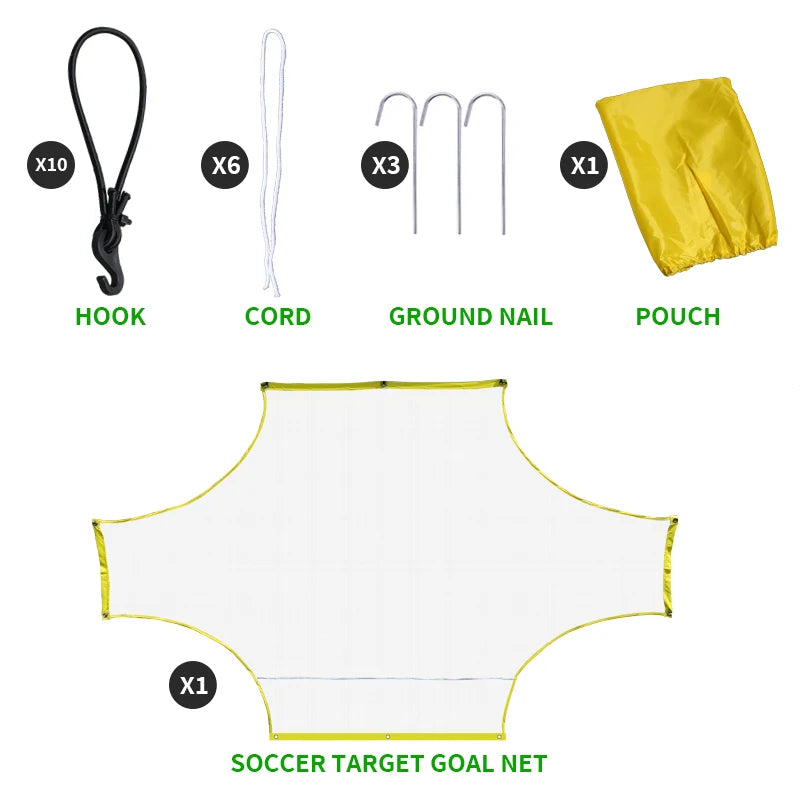 Portable Soccer Practice Goal