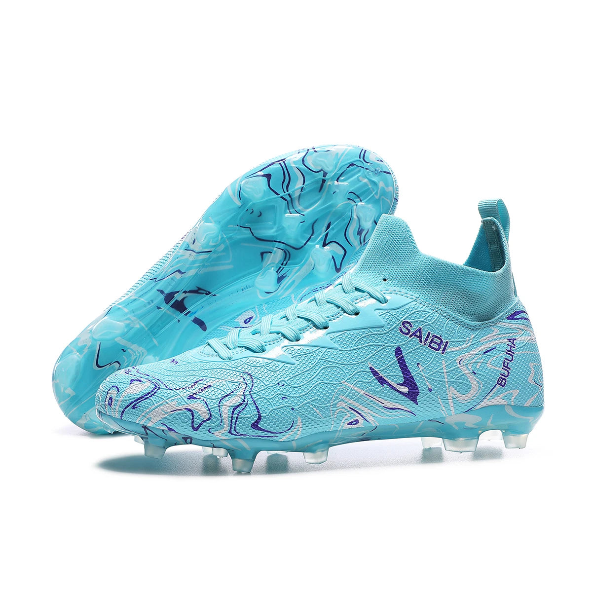 High Top Soccer Boots