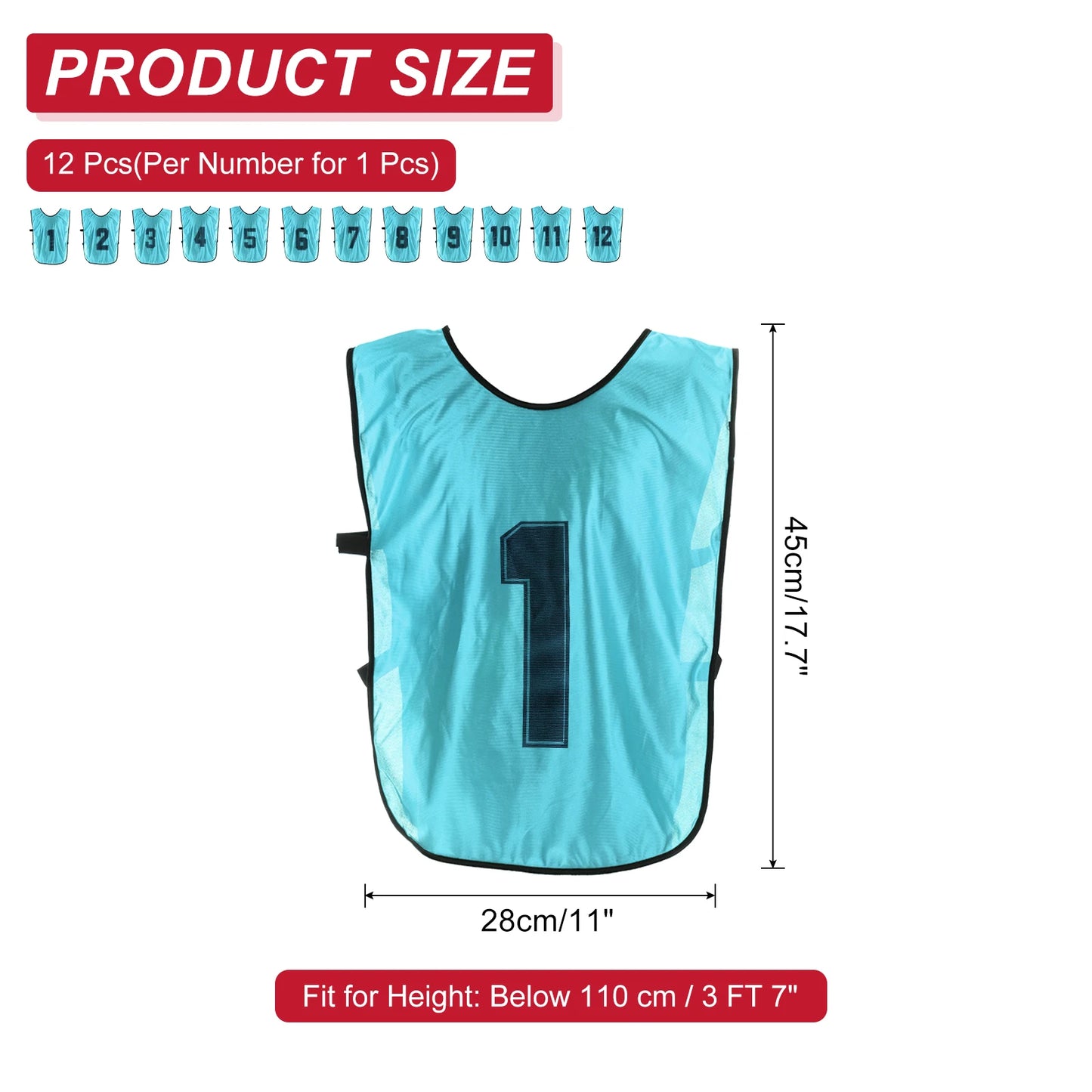Soccer Training Bibs Set