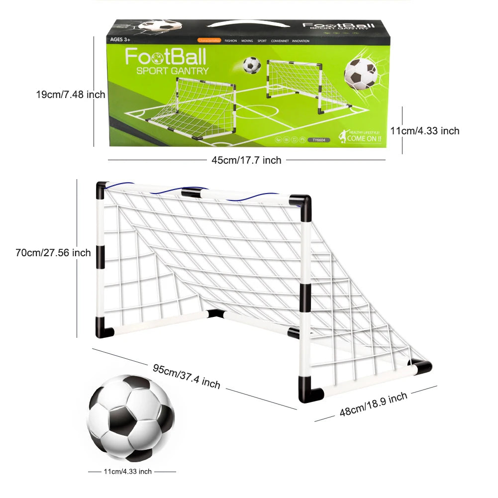 Foldable Soccer Goal Set
