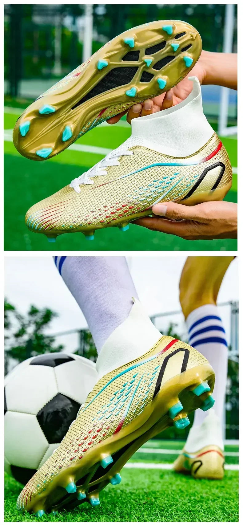 High Ankle Soccer Cleats