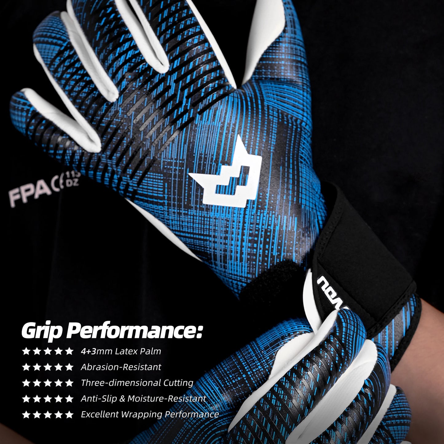 Latex Grip Goalkeeper Gloves