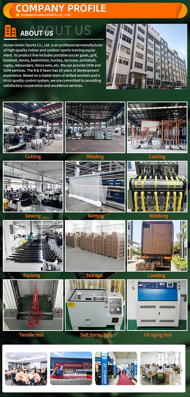 Folding Soccer Practice Goal