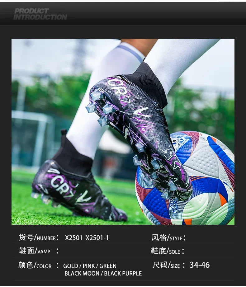 High Top Soccer Cleats