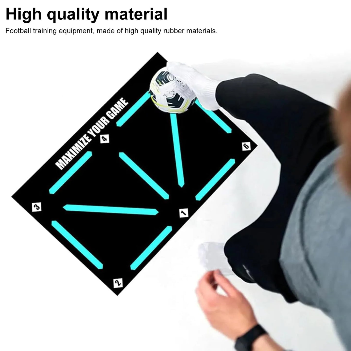 Football Dribble Training Mat