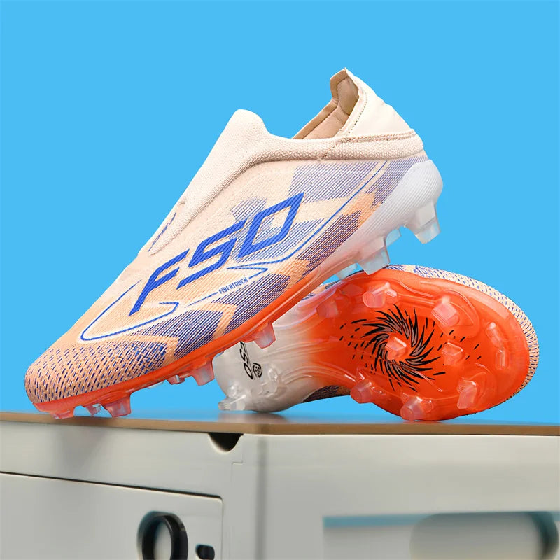 High Top Soccer Boots