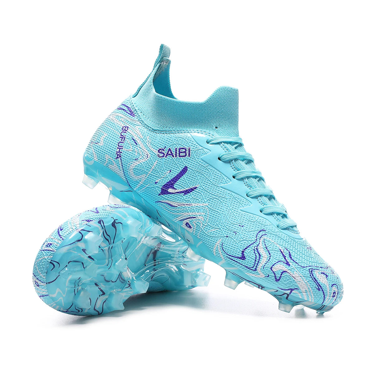 High Top Soccer Boots