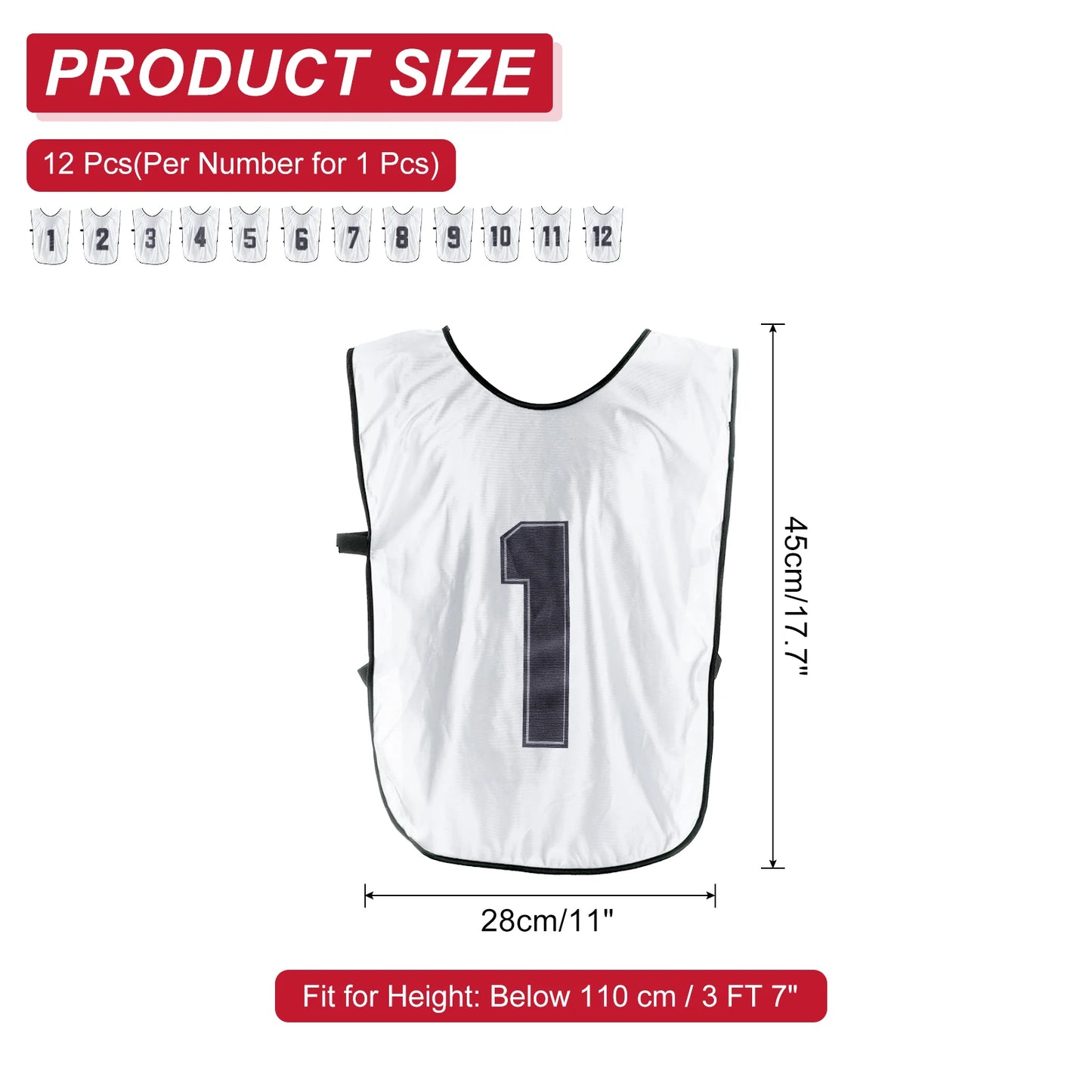 Soccer Training Bibs Set