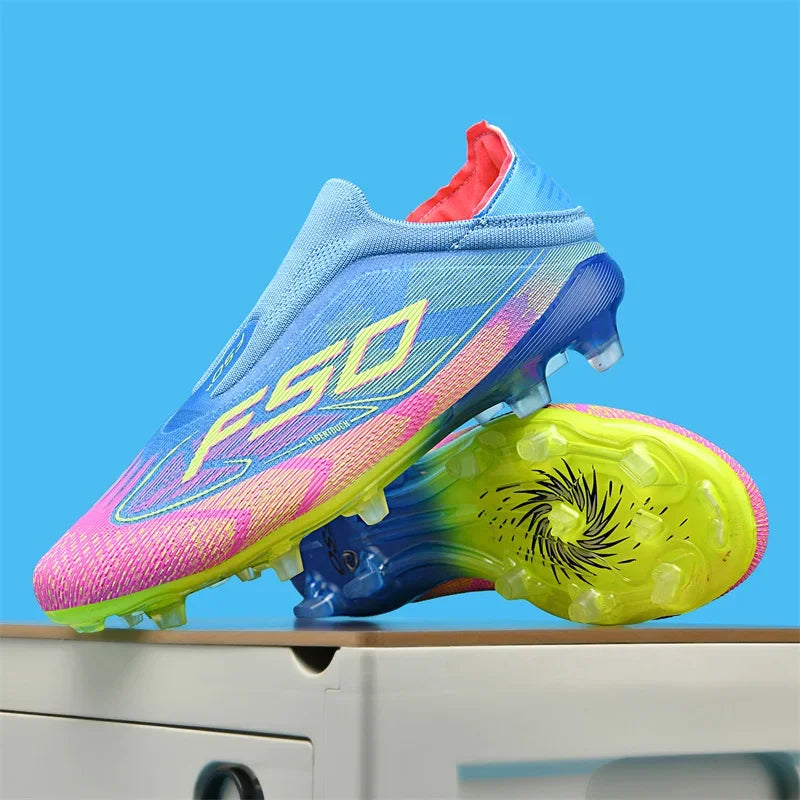High Top Soccer Boots