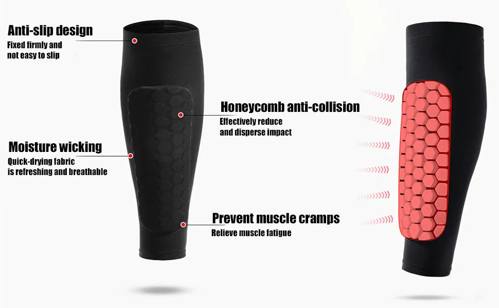 Compression Shin Guard Sleeves
