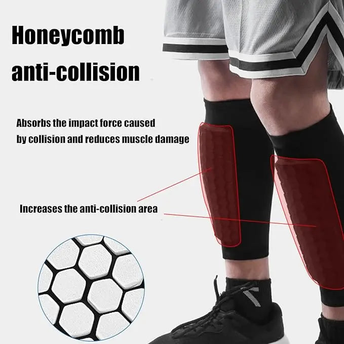 Compression Shin Guard Sleeves