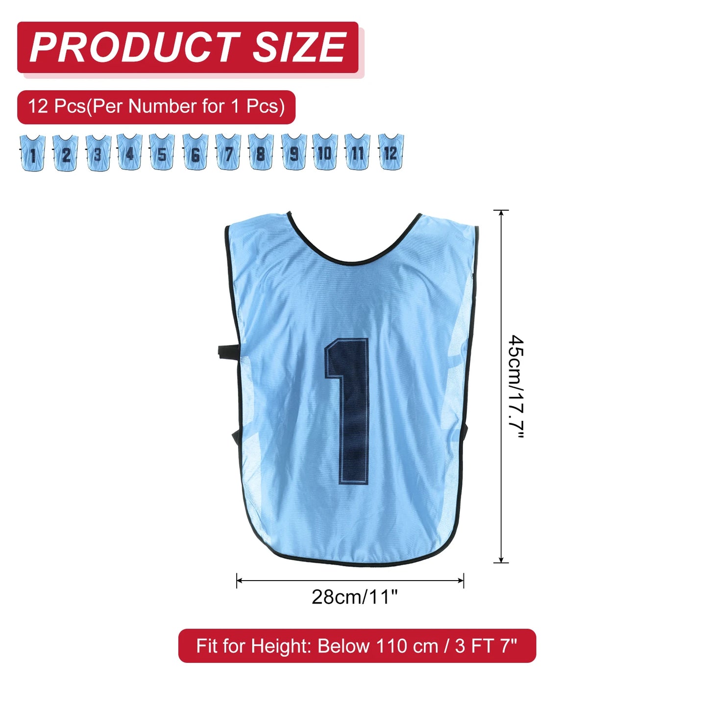 Soccer Training Bibs Set