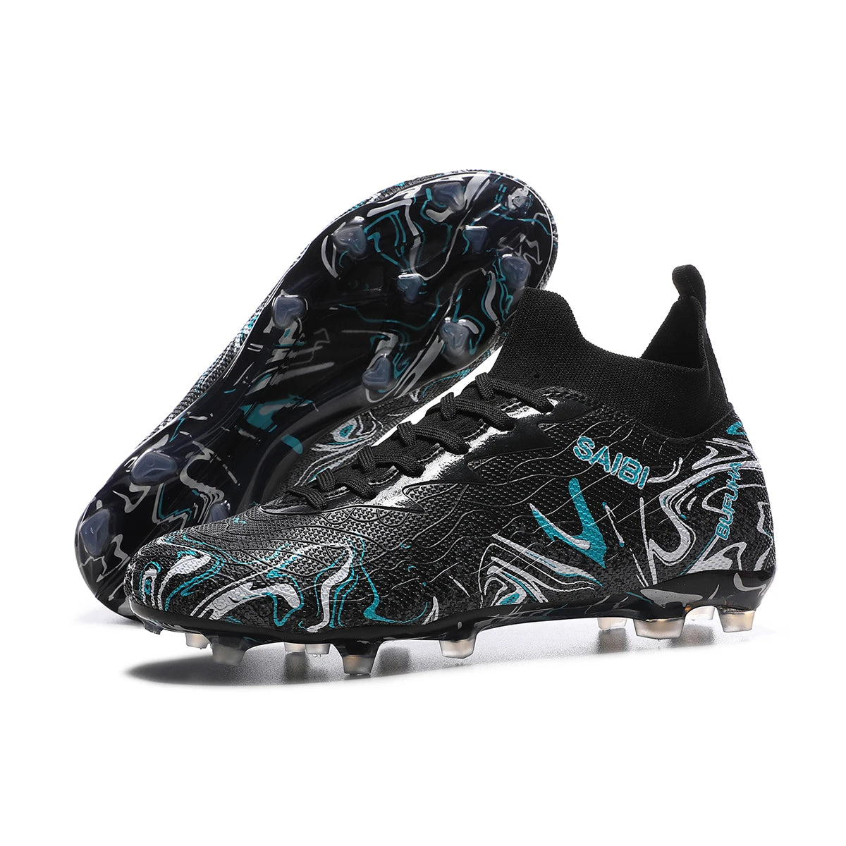 High Top Soccer Boots