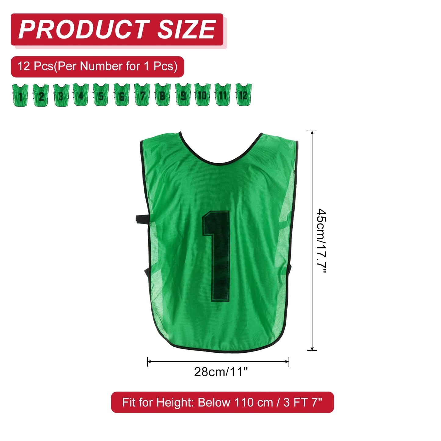 Soccer Training Bibs Set