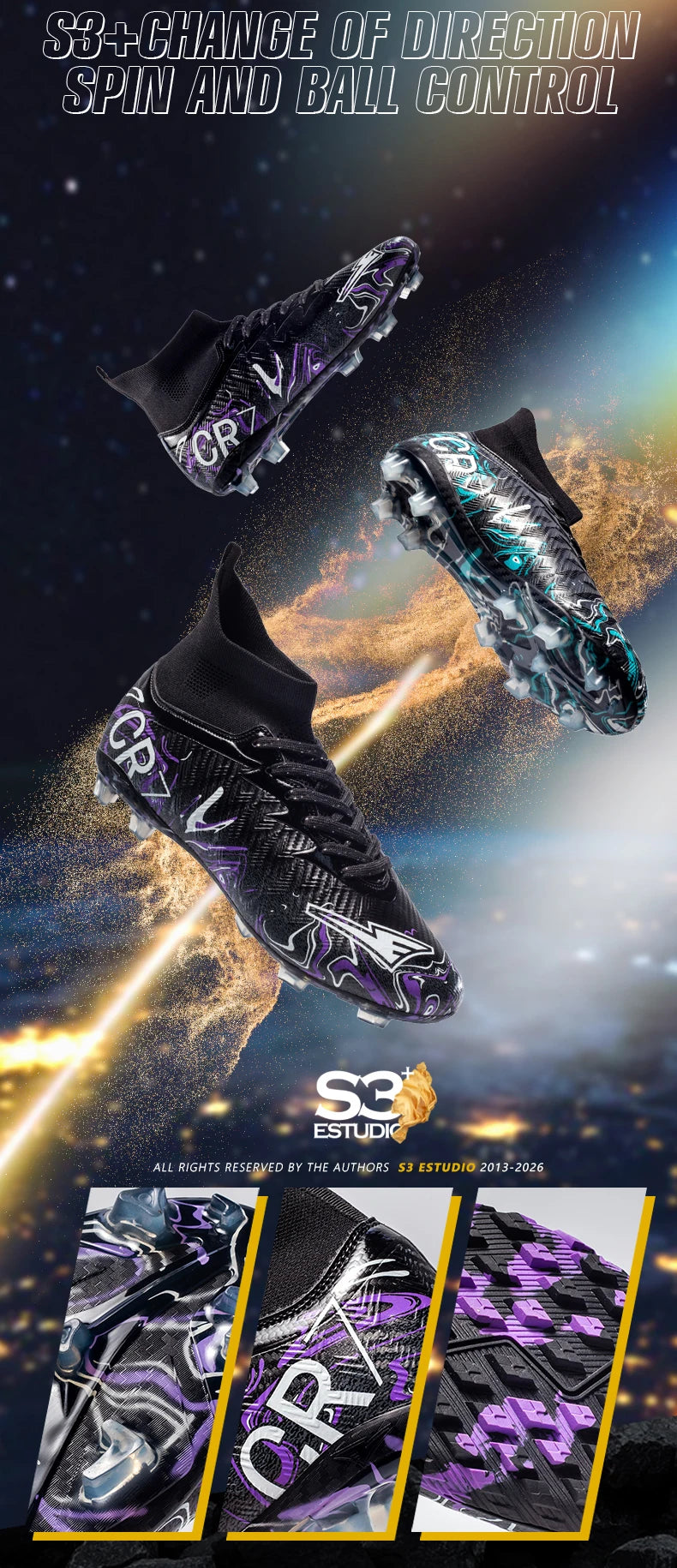 High Top Soccer Cleats